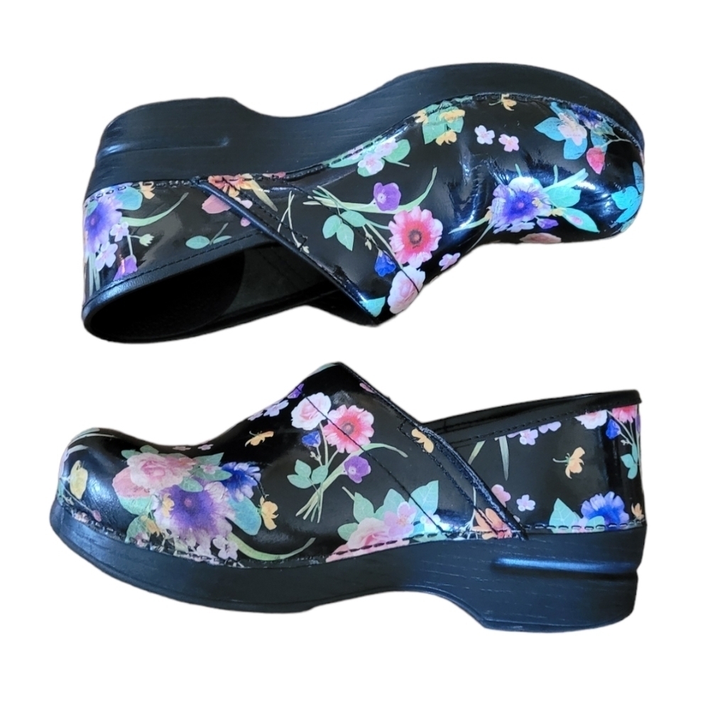 Dansko - Floral Leather‎ Clogs